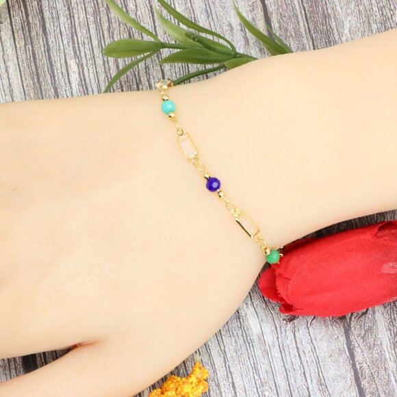 "Trendy Handmade Bracelet – A Stylish Gift for Women & Girls, MAR091665 - Picture 2 of 10